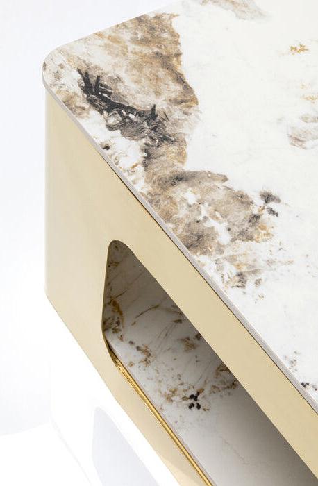 Nube Duo Gold Coffee Table - WOO .Design