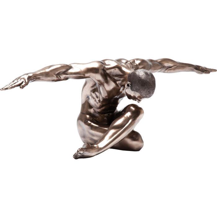 Nude Man Bow Deco Figurine - WOO .Design