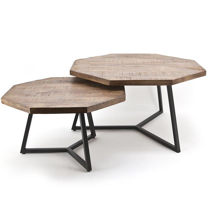 Octagon Coffee Table (2/Set) - WOO .Design