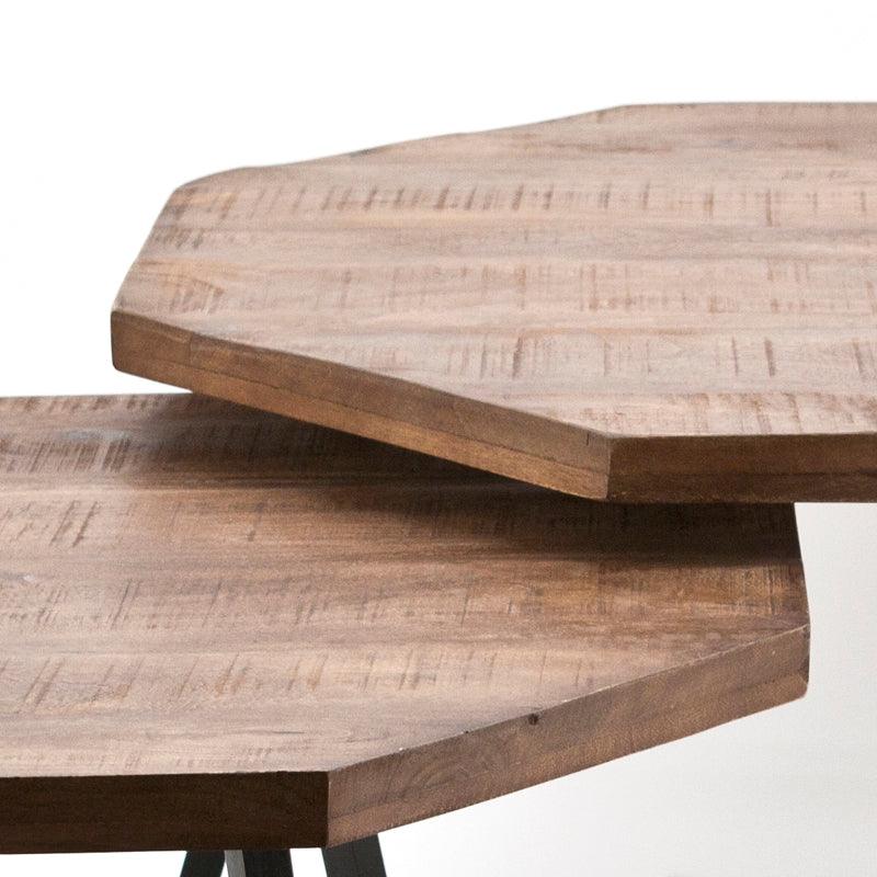 Octagon Coffee Table (2/Set) - WOO .Design