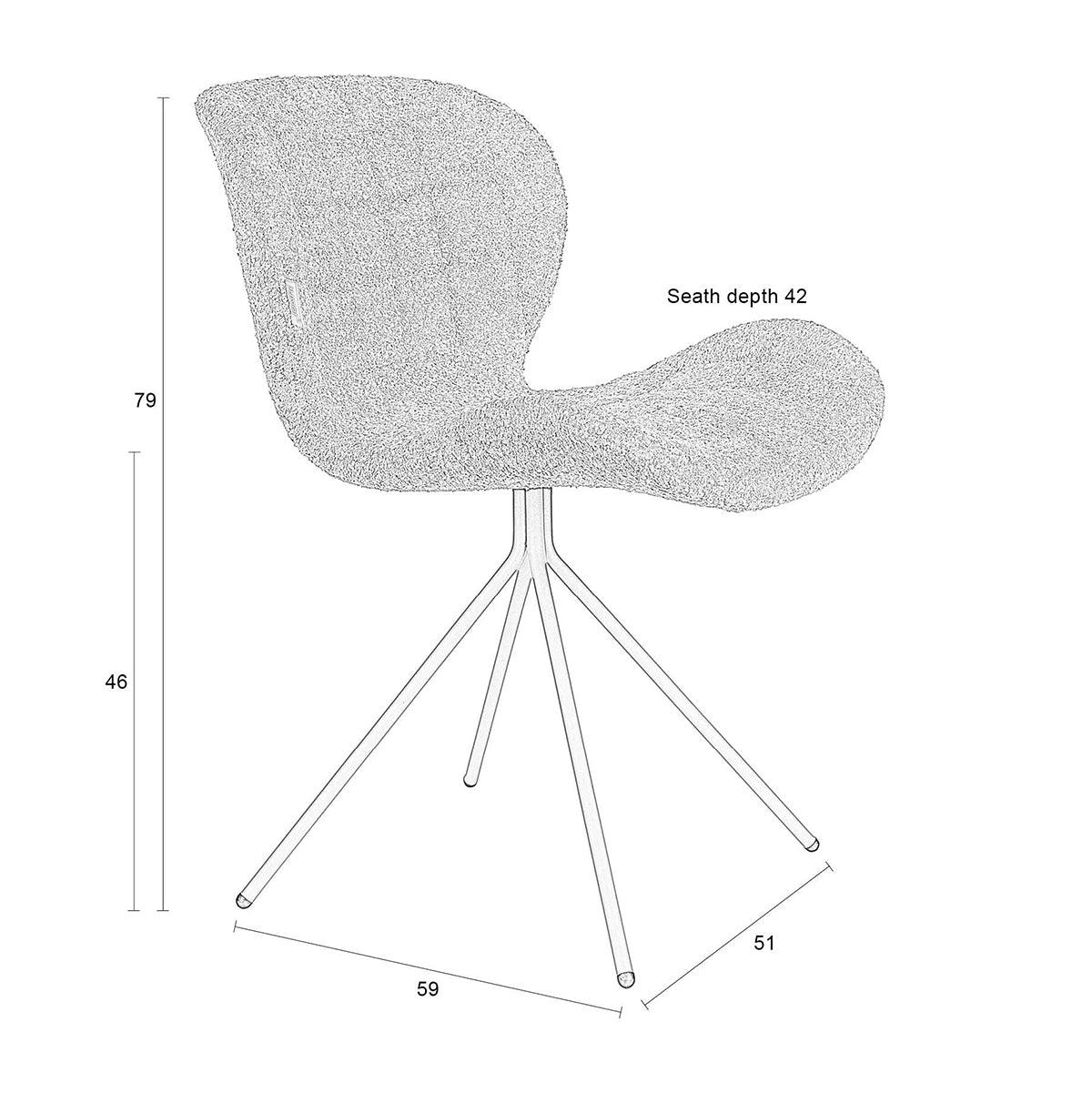 OMG Soft Chair (2/Set) - WOO .Design