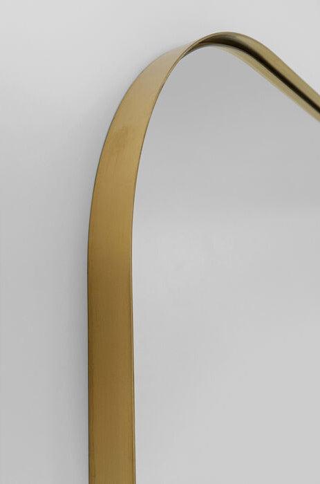 Opera Brass Rectangular Wall Mirror - WOO .Design
