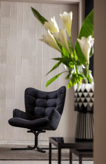 Oscar Velvet Swivel Armchair - WOO .Design