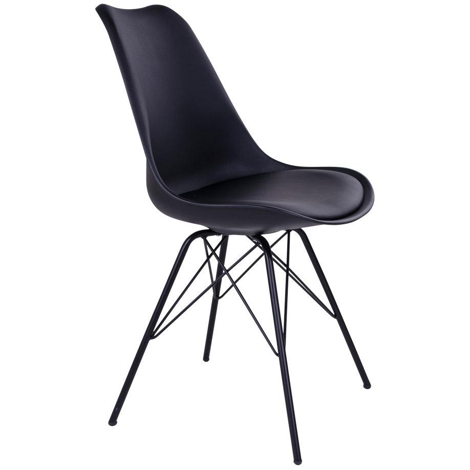 Oslo Black Dining Chair (2/Set) - WOO .Design