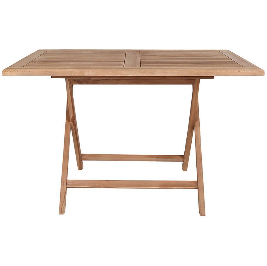 Oviedo Natural Teak Wood Rectangular Dining Table - WOO .Design