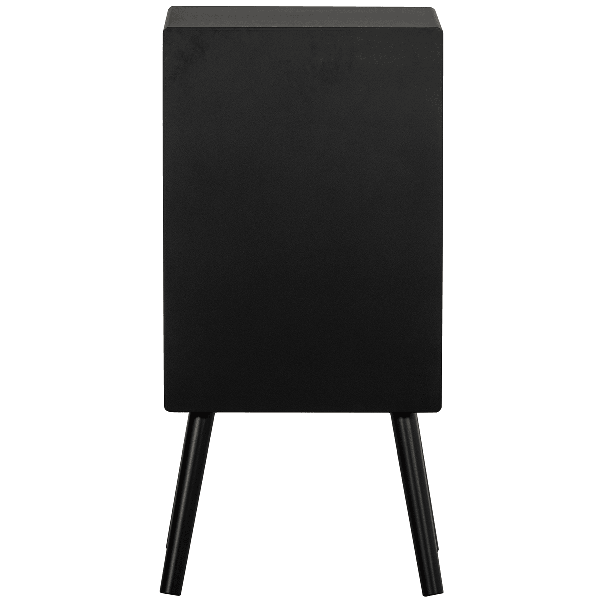 Ozzy Black Wood High Night Stand - WOO .Design