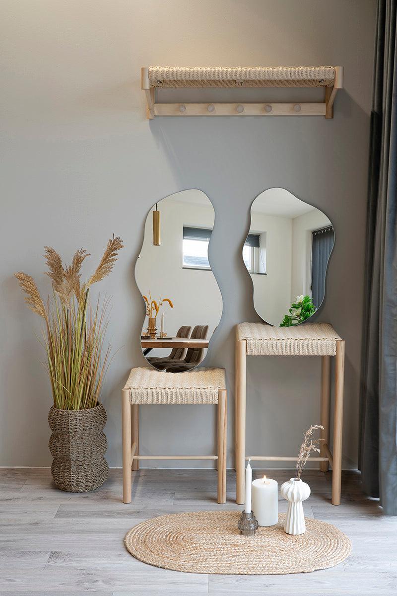 Palermo Organic Shape Mirror - WOO .Design