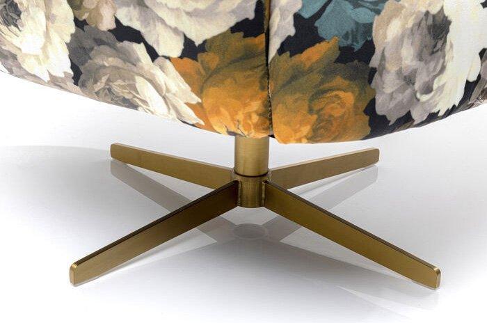 Peony Flower Swivel Armchair - WOO .Design