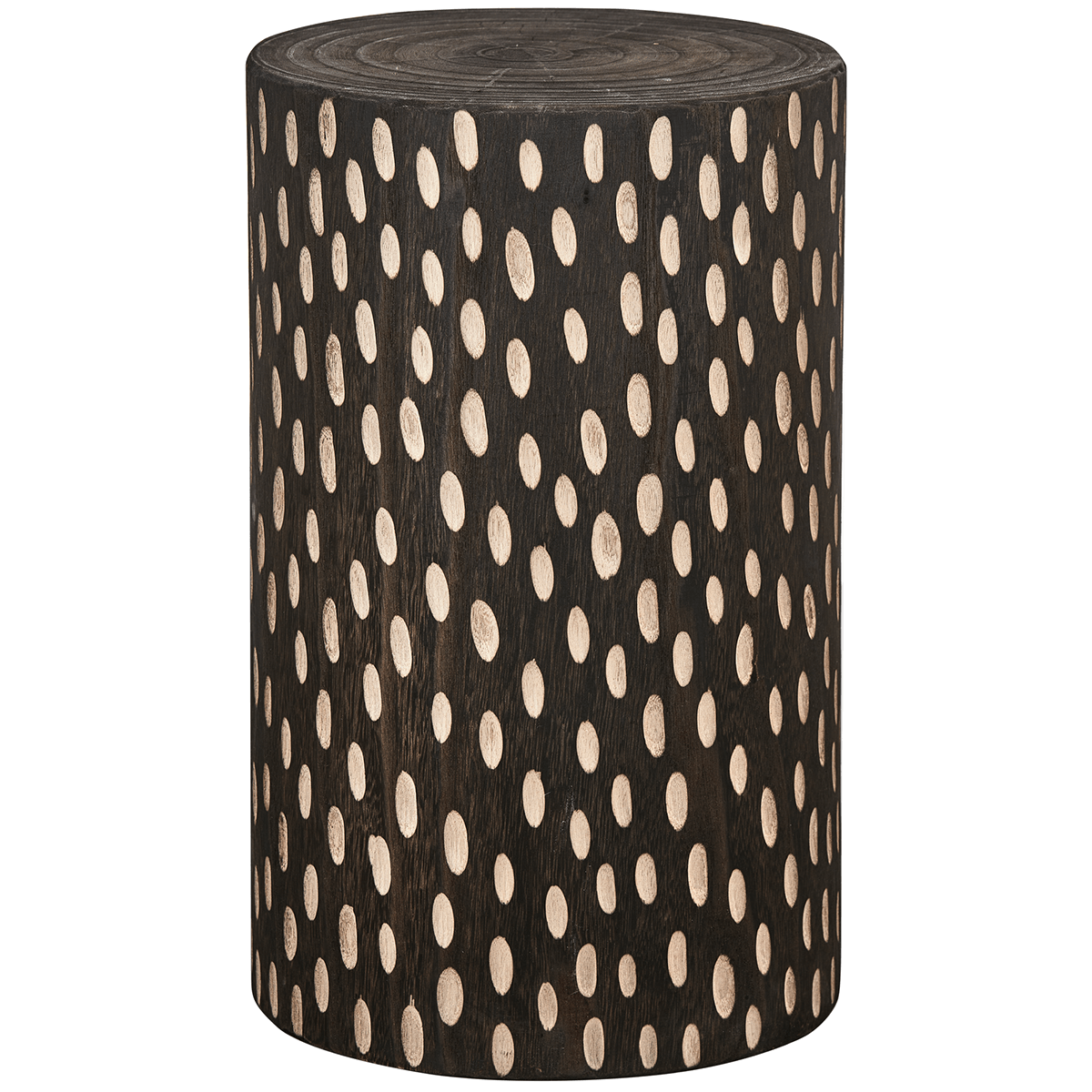 Perry Dark Brown Stool (2/Set) - WOO .Design
