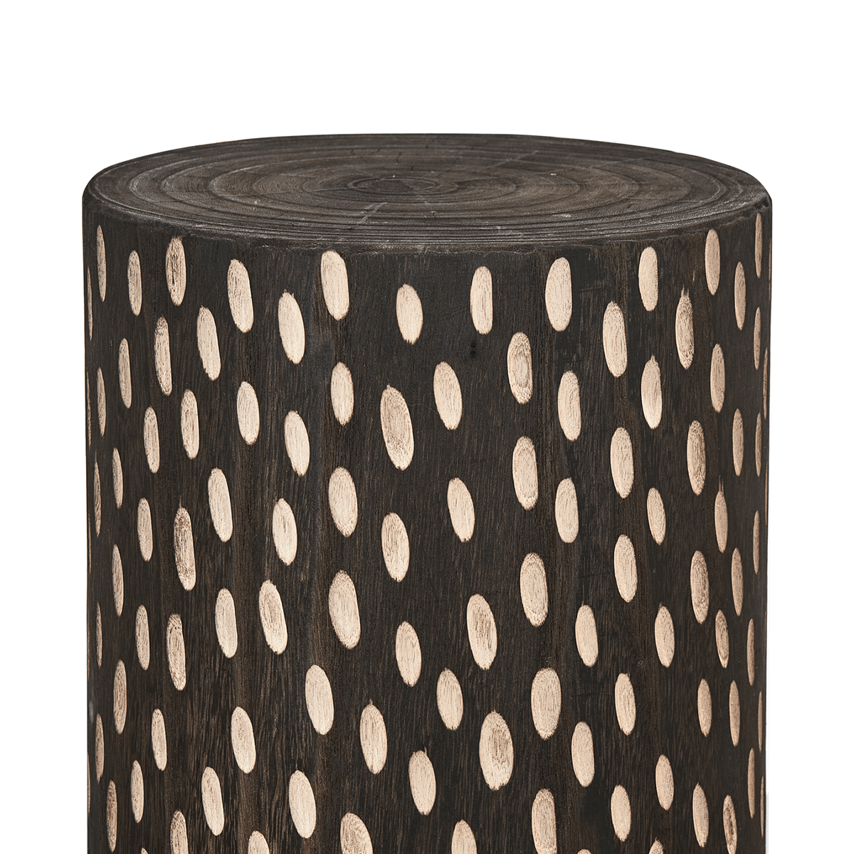 Perry Dark Brown Stool (2/Set) - WOO .Design