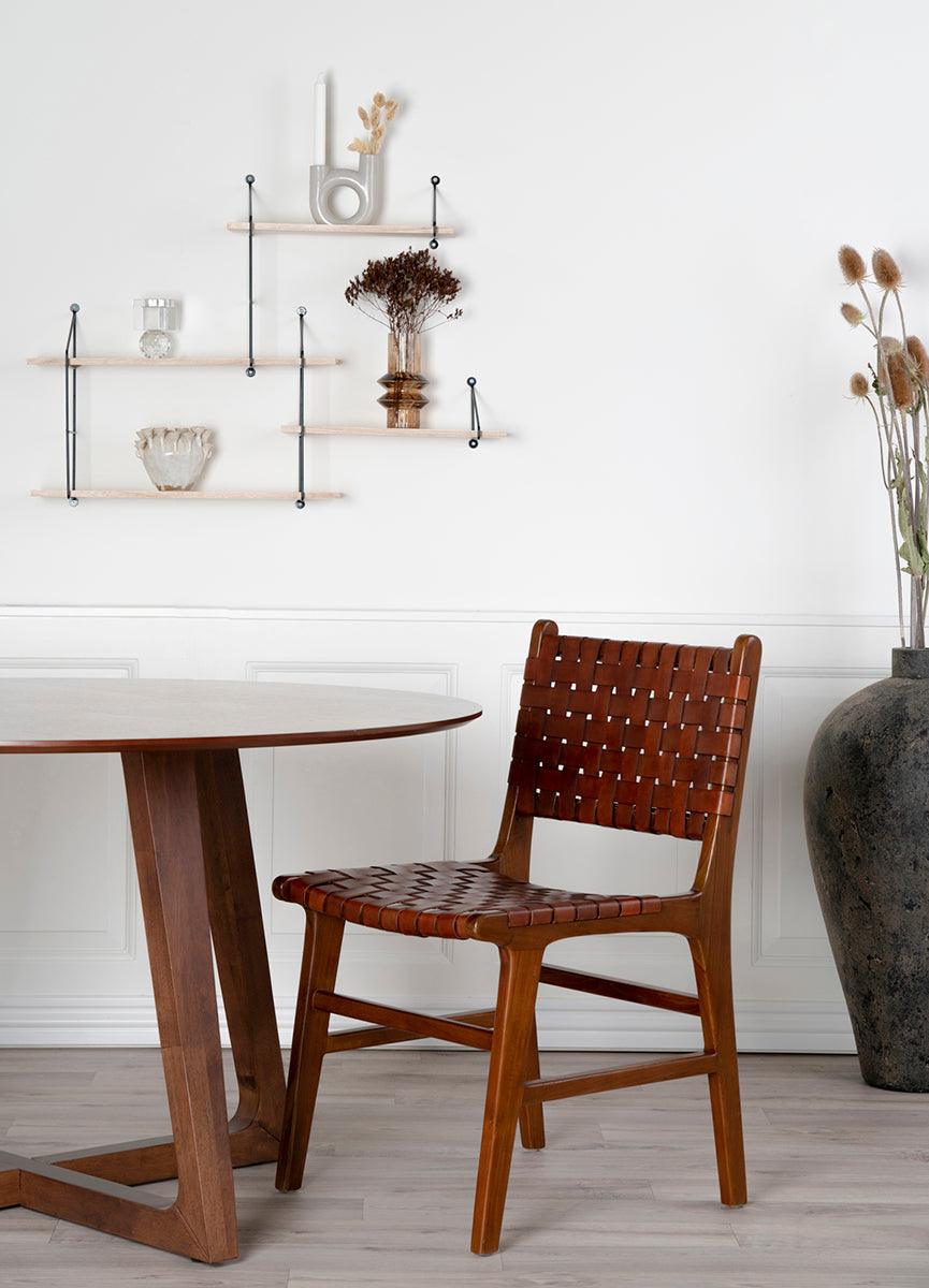 Perugia Leather Dining Chair (2/Set) - WOO .Design