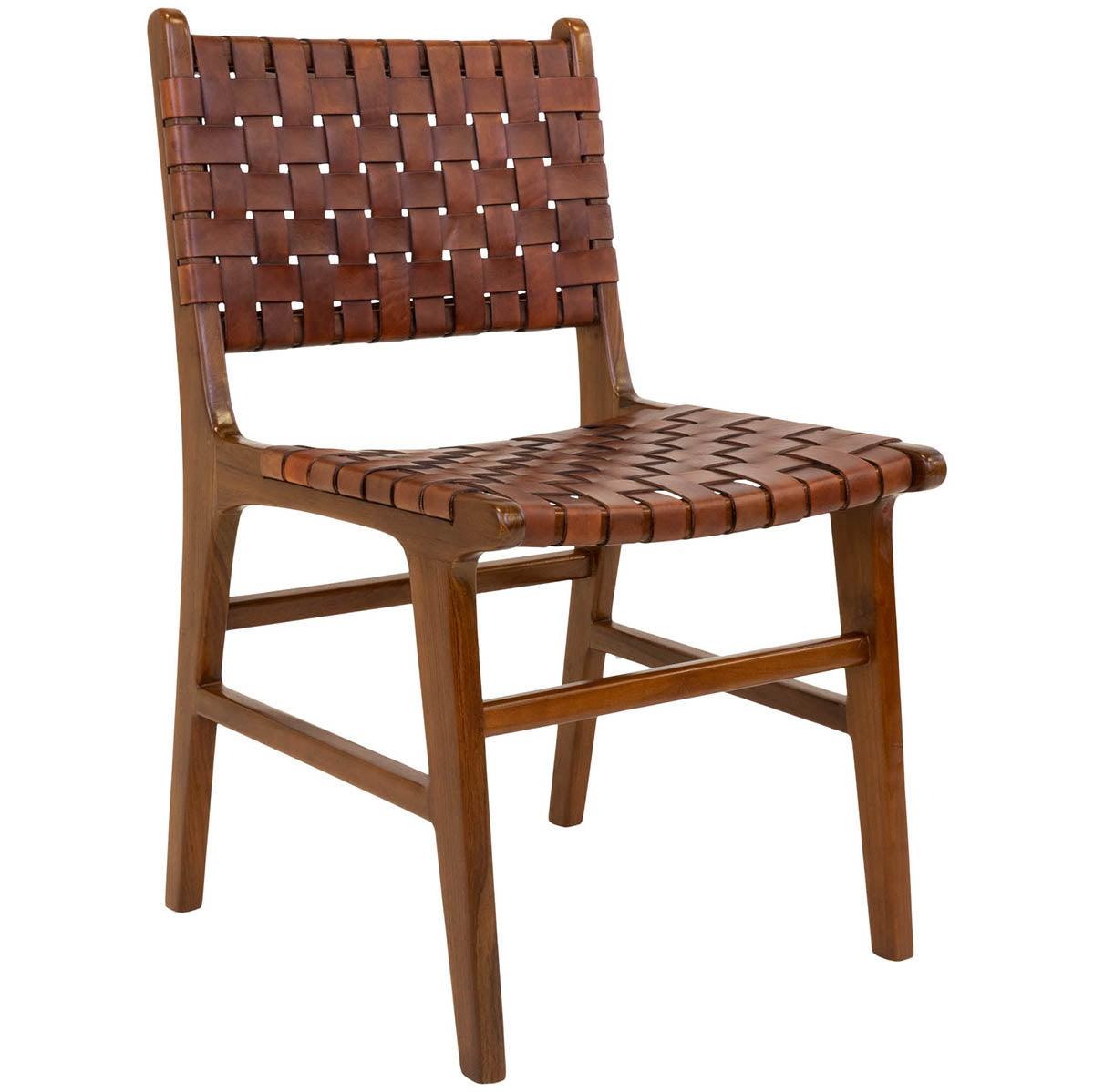 Perugia Leather Dining Chair (2/Set) - WOO .Design