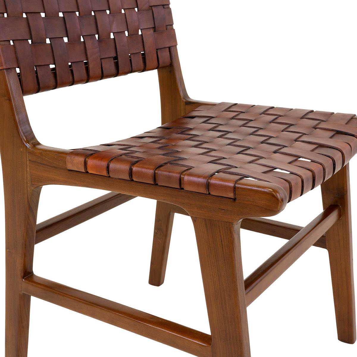 Perugia Leather Dining Chair (2/Set) - WOO .Design