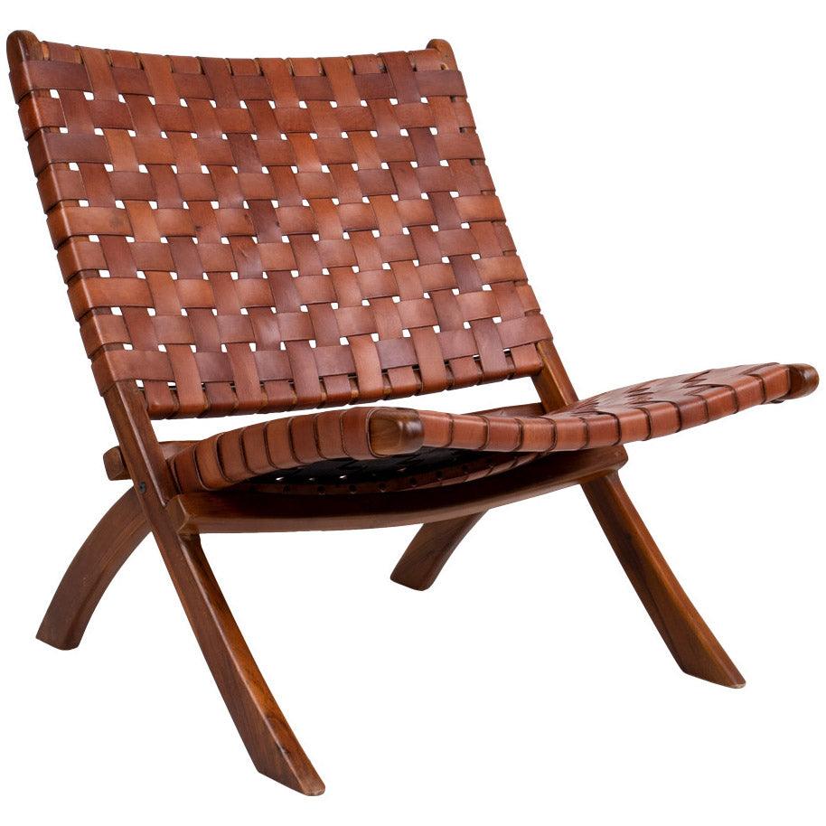 Perugia Leather Folding Chair - WOO .Design