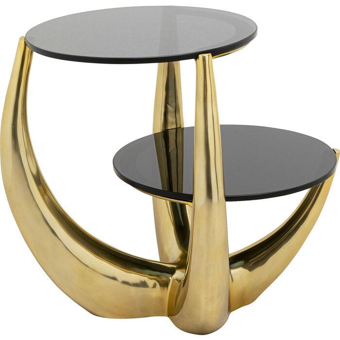 Gold side coffee deals table