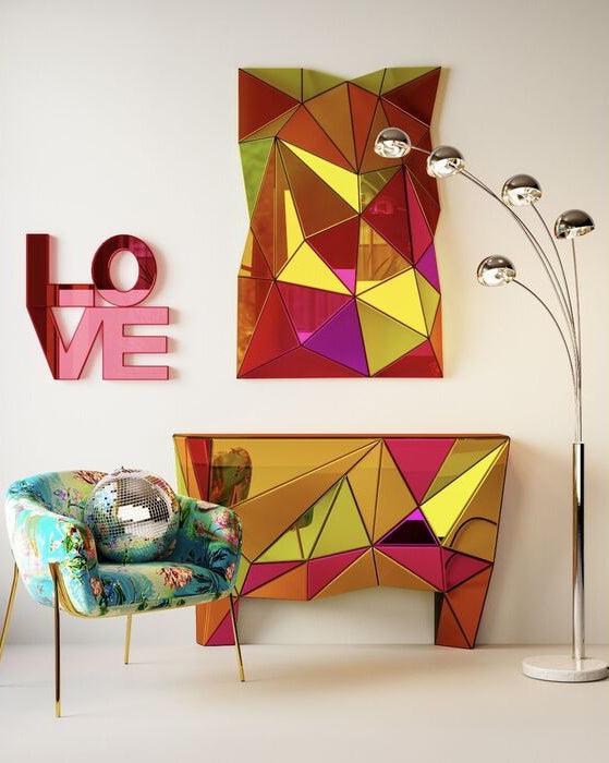 Prisma Glass Console - WOO .Design