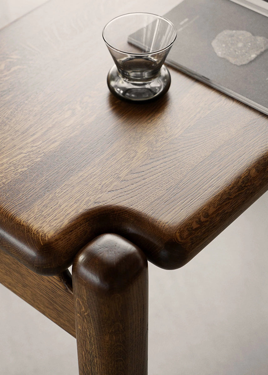 Puffo Oak Wood Desk