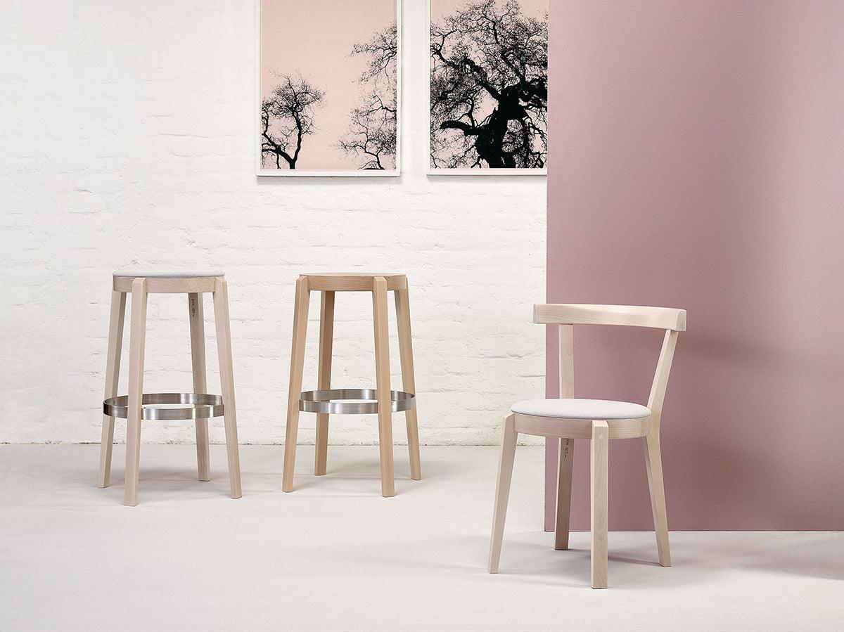 Punton 691 Wood Barstool - WOO .Design