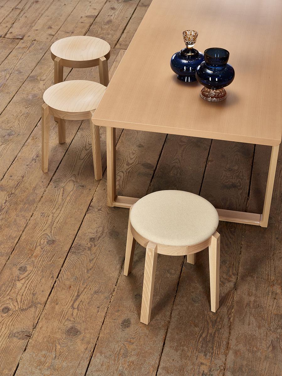 Punton Wood Stool - WOO .Design