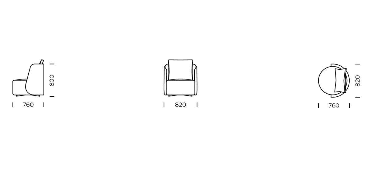 Pyora II Armchair - WOO .Design