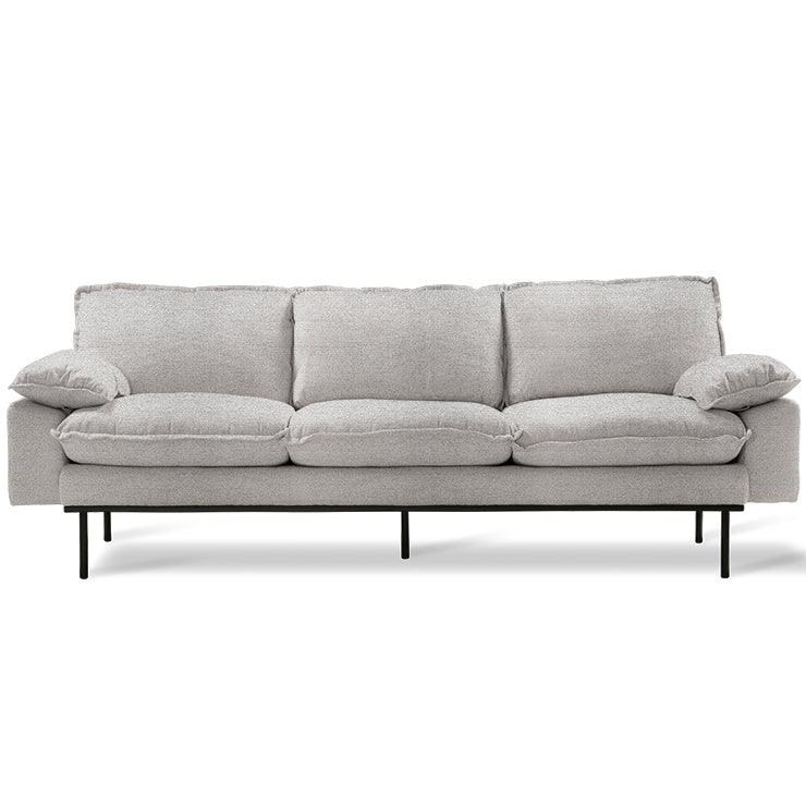 Retro Light Grey Sneak Sofa - WOO .Design