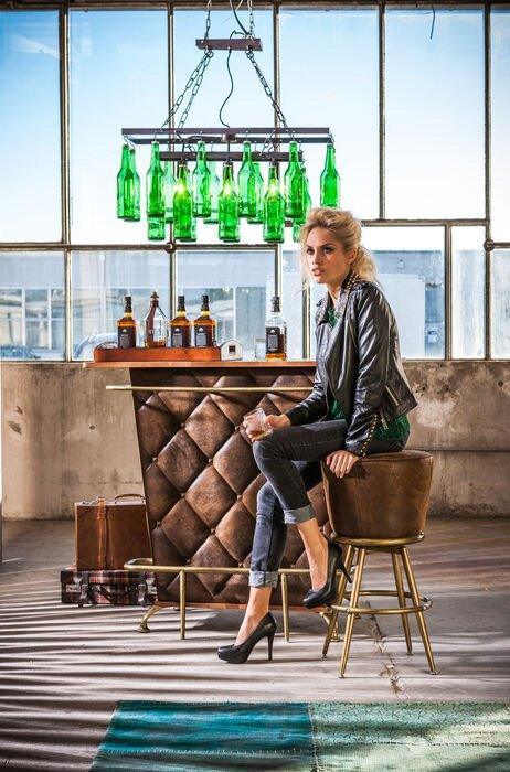 Rock Vintage Bar Lady - WOO .Design