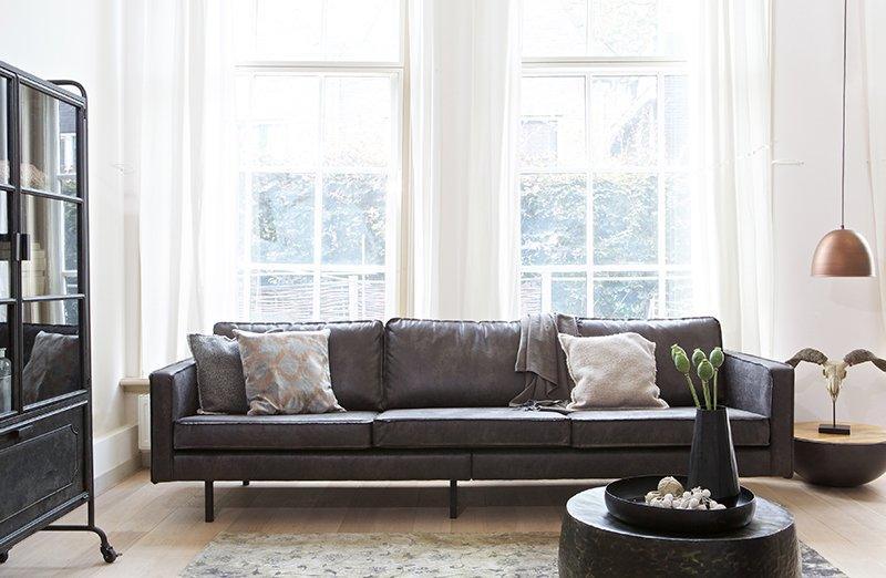Rodeo Leather 3 Seater Sofa - WOO .Design