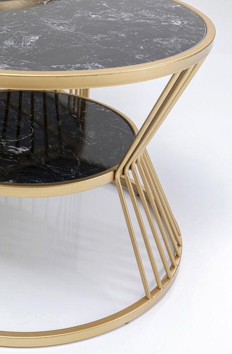 Roma Mineral Marble Coffee Table (3/Set) - WOO .Design