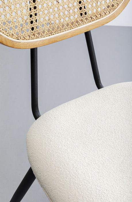 Rosali Cream Boucle Chair (2/Set) - WOO .Design