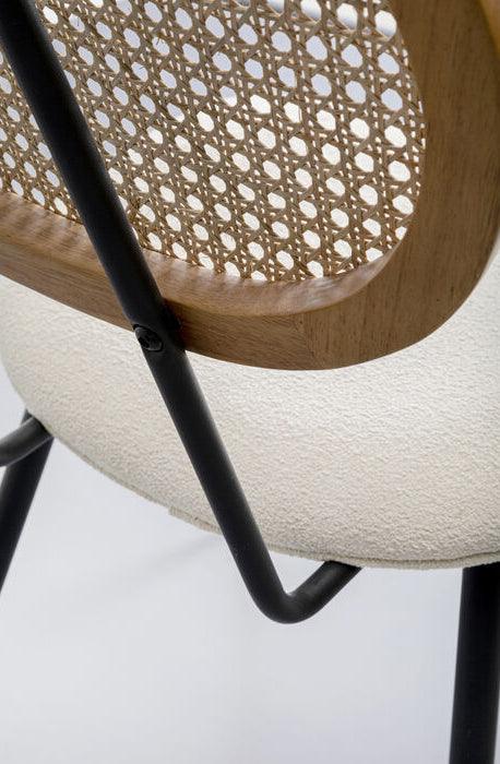 Rosali Cream Boucle Chair (2/Set) - WOO .Design