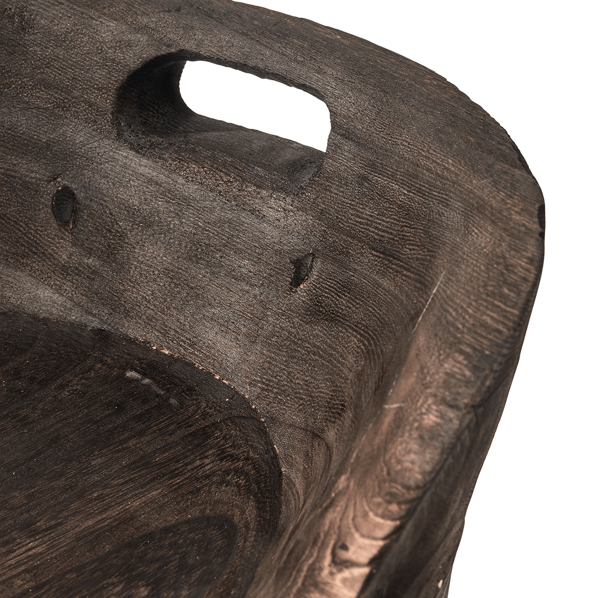 Rosalie Dark Brown Decorative Stool - WOO .Design