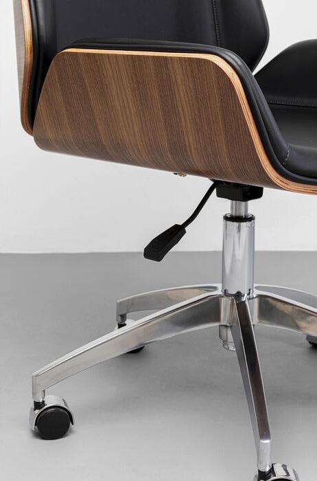 Rouven Black Office Chair - WOO .Design