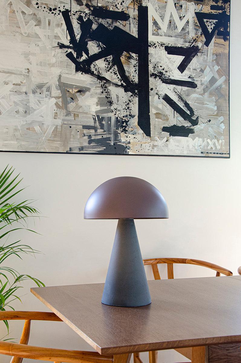 Sago Metal/Concrete Table Lamp - WOO .Design