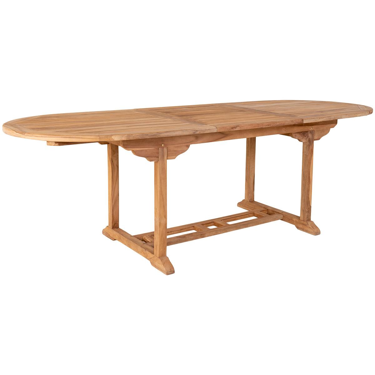 Salamanca Teak Wood Extendable Dining Table - WOO .Design