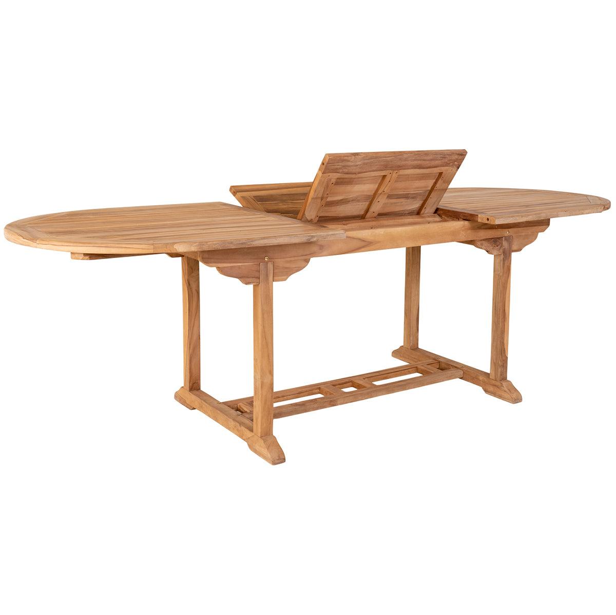 Salamanca Teak Wood Extendable Dining Table - WOO .Design