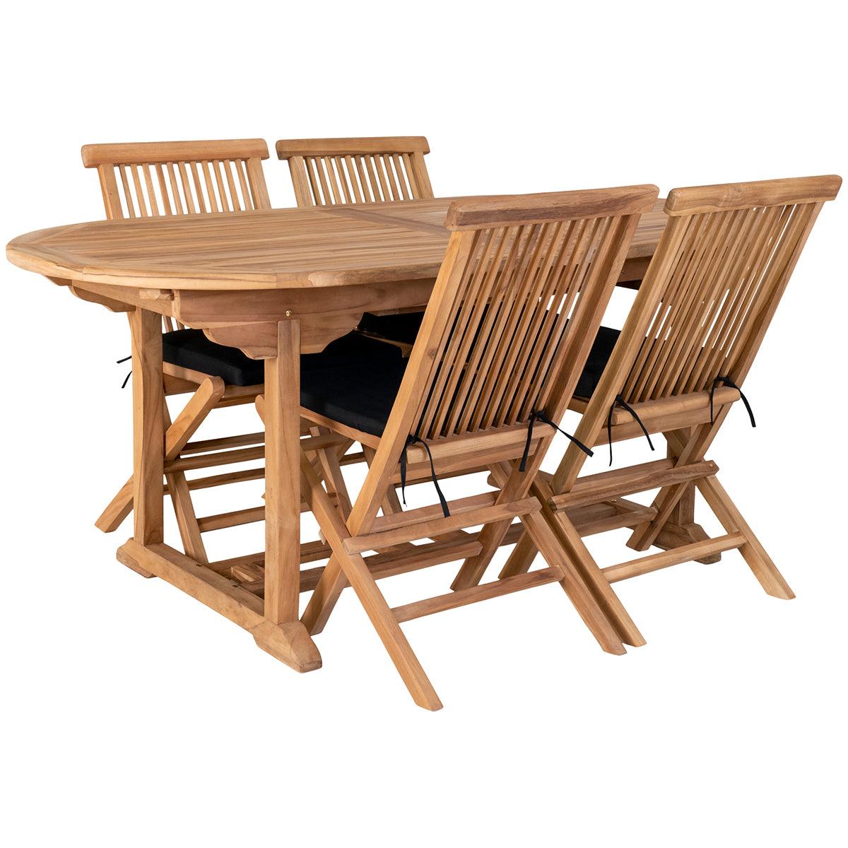 Salamanca Teak Wood Extendable Dining Table - WOO .Design