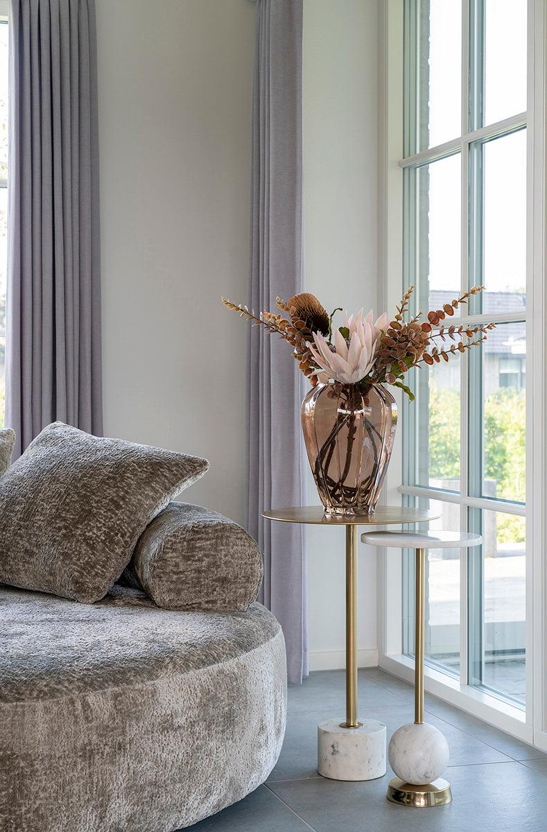 Salo Marble Side Table - WOO .Design