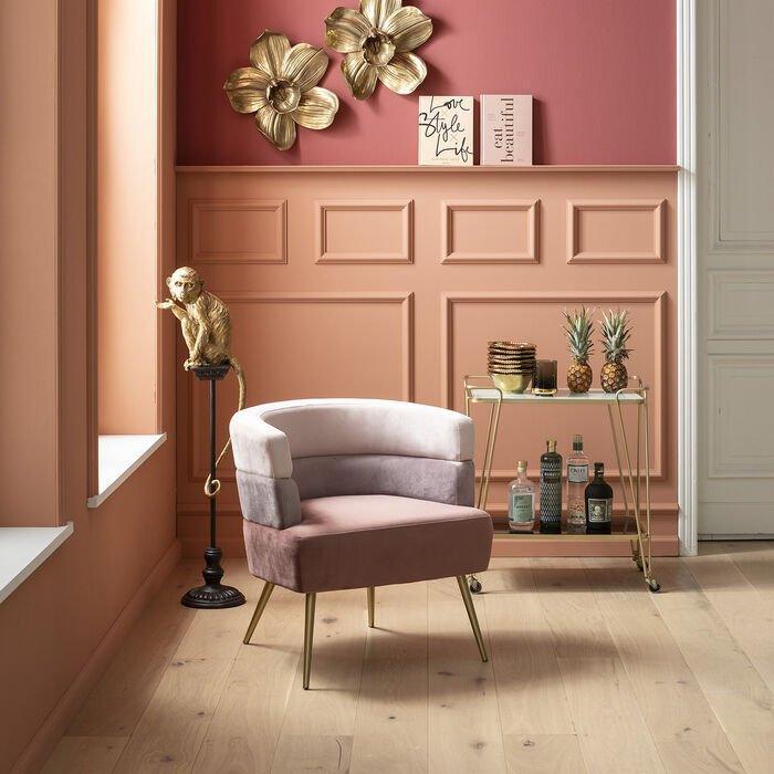 Sandwich Velvet Cocktail Armchair - WOO .Design