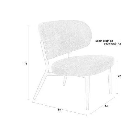 Sanne Lounge Chair - WOO .Design