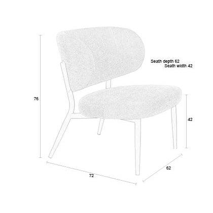 Sanne Lounge Chair - WOO .Design