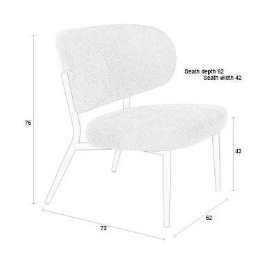 Sanne Lounge Chair - WOO .Design