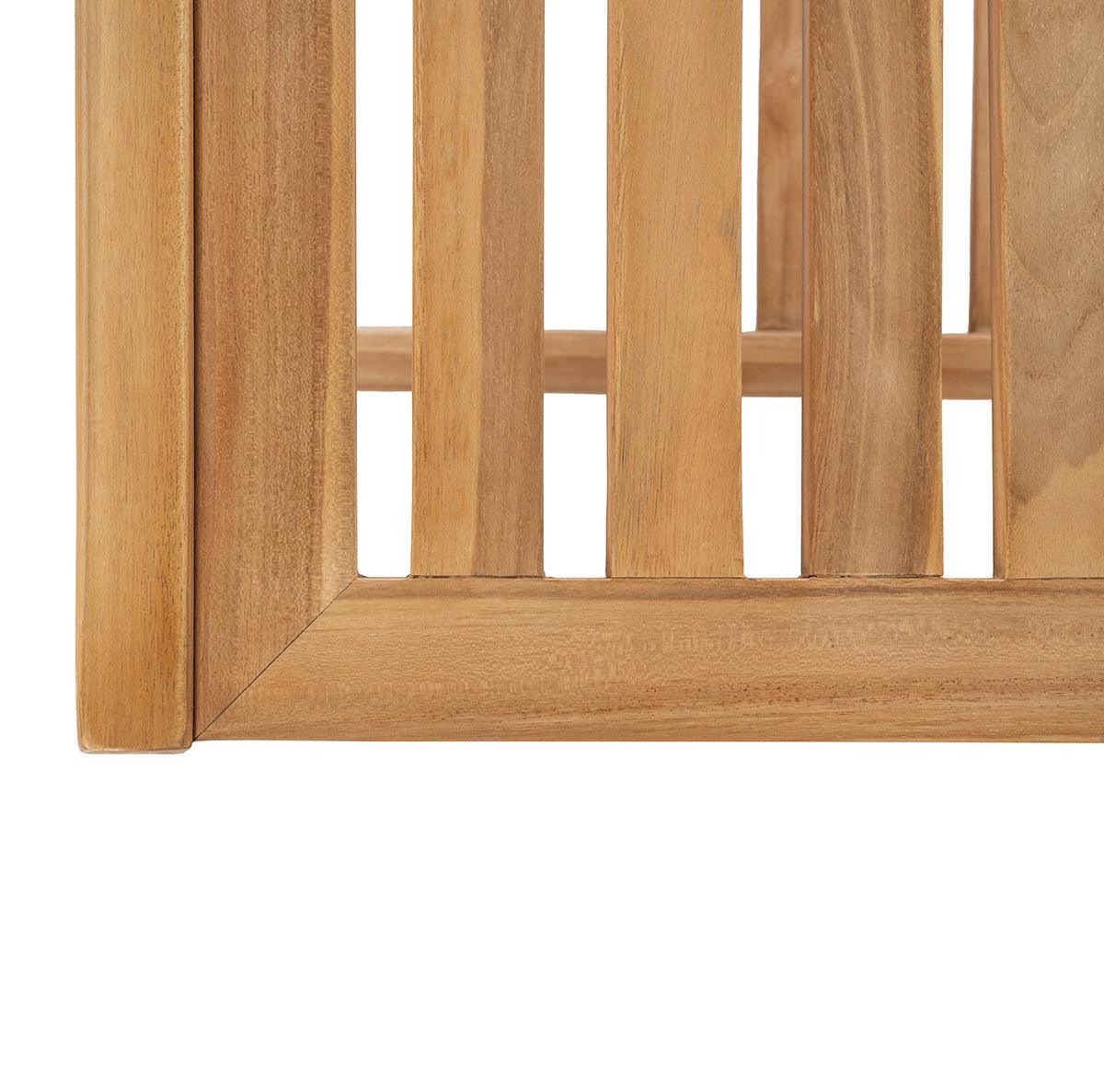 Santander Natural Teak Wood Lounge Set - WOO .Design