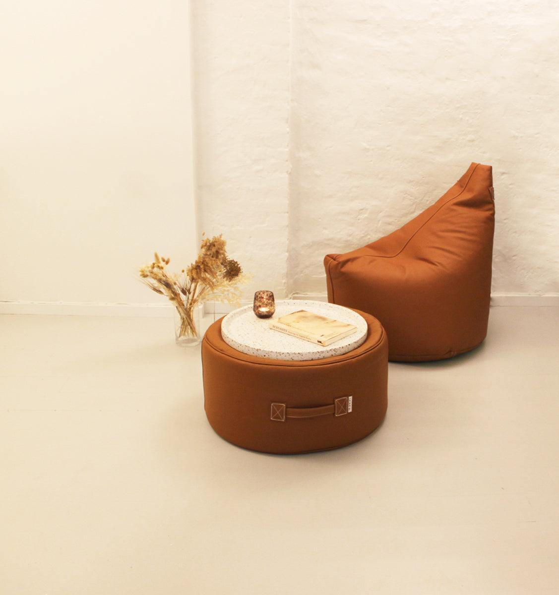 Satellite Leather Lounge Chair - WOO .Design