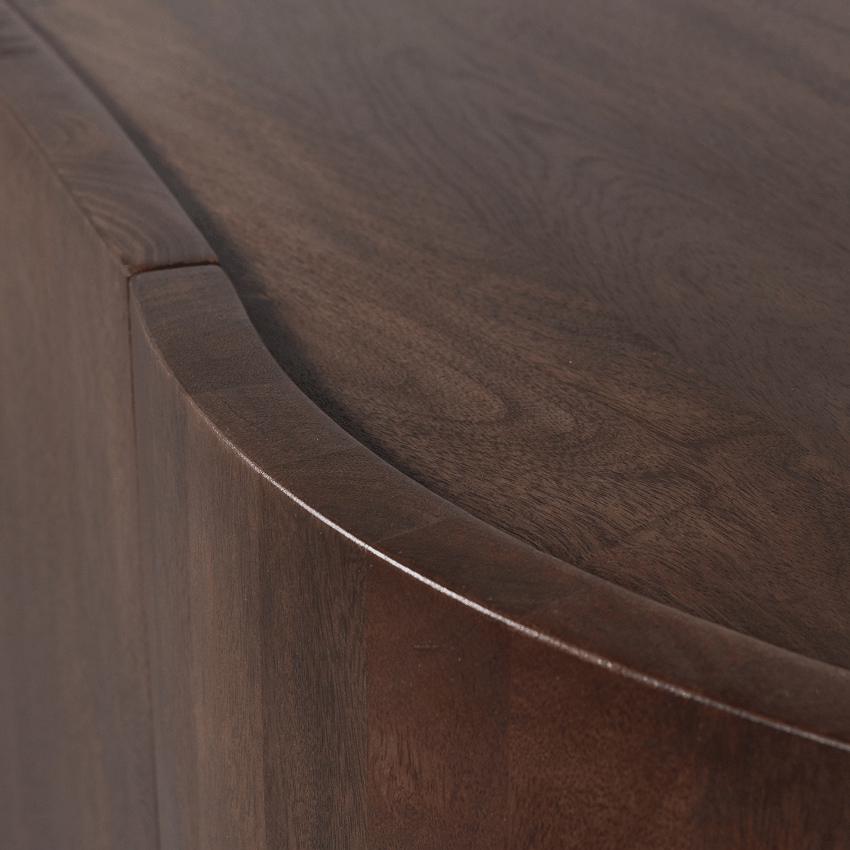 Sense Walnut Mango Wood 4 Doors Sideboard - WOO .Design