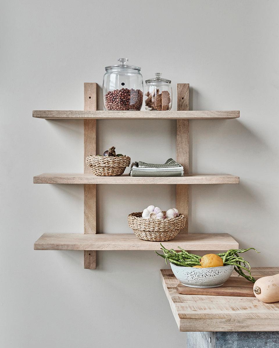 Set Mango Wood Shelf - WOO .Design