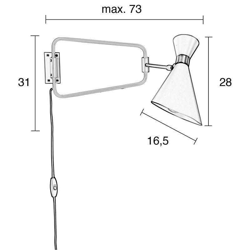 Shady Wall Lamp - WOO .Design