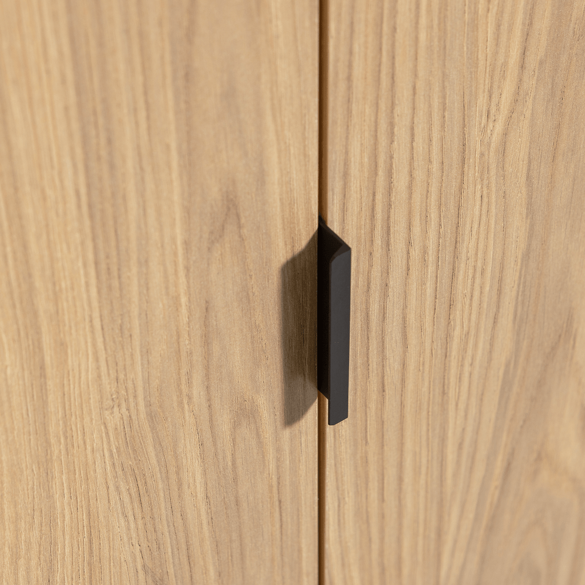Silas Oak 2 Doors Cabinet - WOO .Design