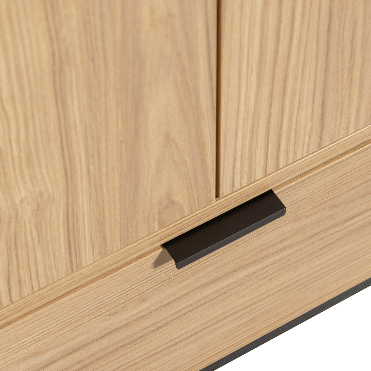 Silas Oak Slim Cabinet - WOO .Design
