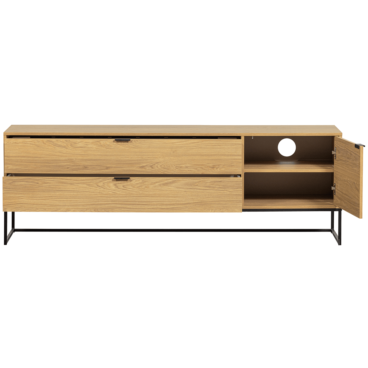 Silas Oak TV Unit - WOO .Design