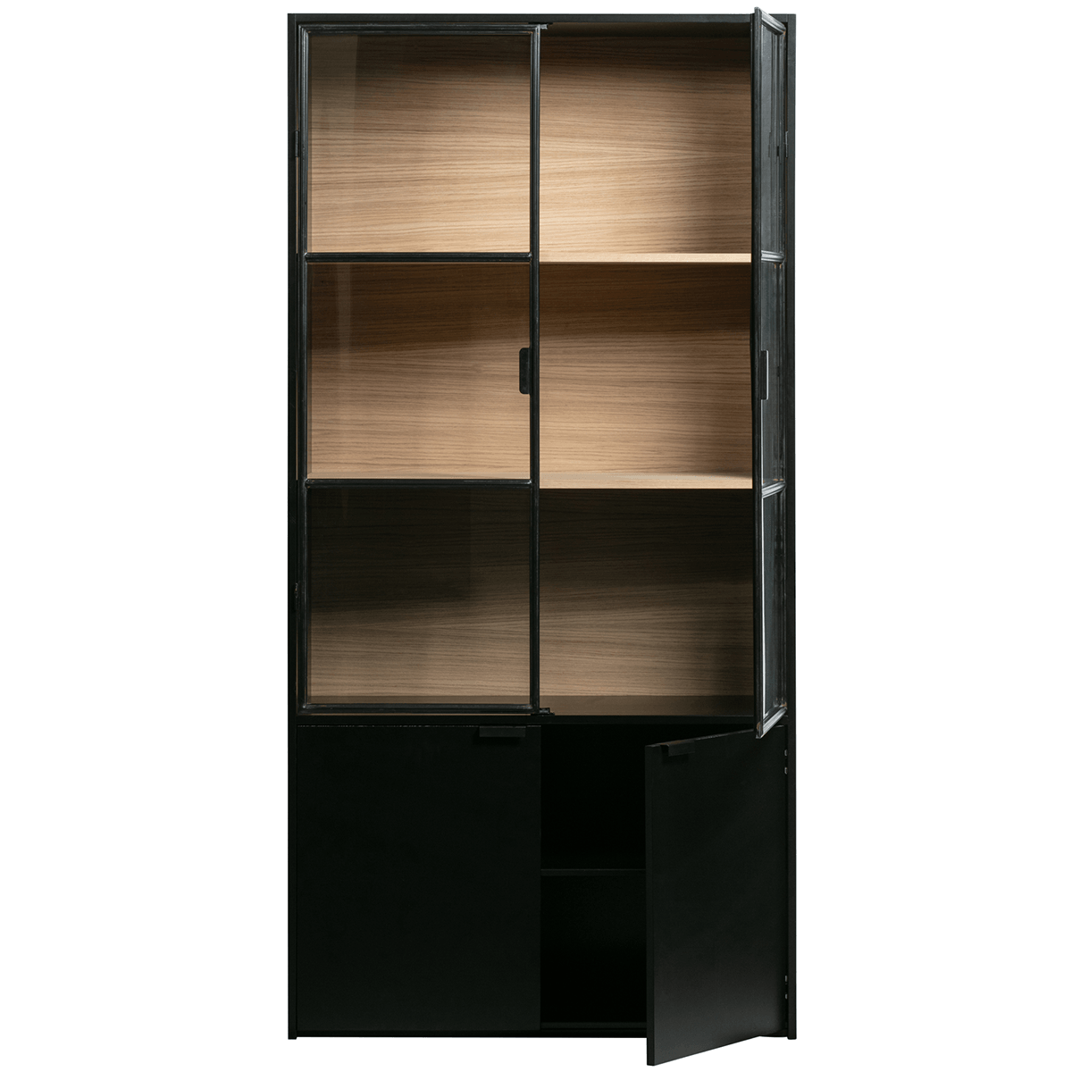 Sivan Black Display Cabinet - WOO .Design